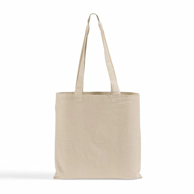 Bolsas de lona de convenciones ecológicas con mangos largos