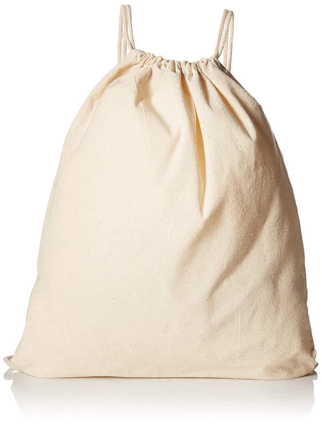 Bolsa de lienzo de algodón orgánico