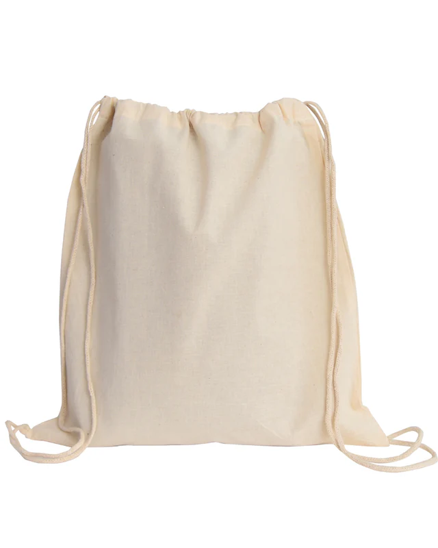Pequeña mochila de lienzo de lienzo